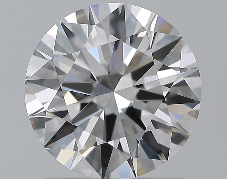 1.21 CaratD-VVS2 EX Cut Round Diamond