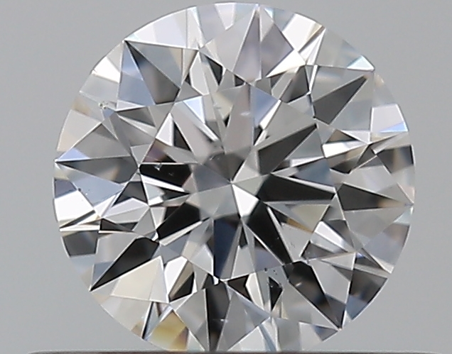 0.48 CaratD-VS2 EX Cut Round Diamond