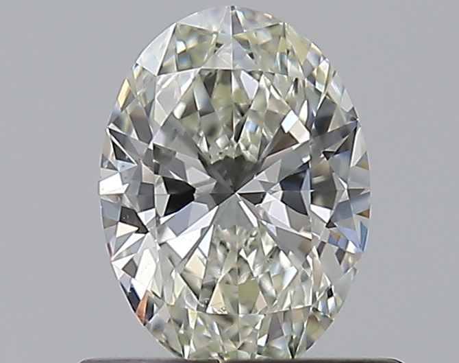0.53 CaratJ-SI1 - Cut Oval Diamond