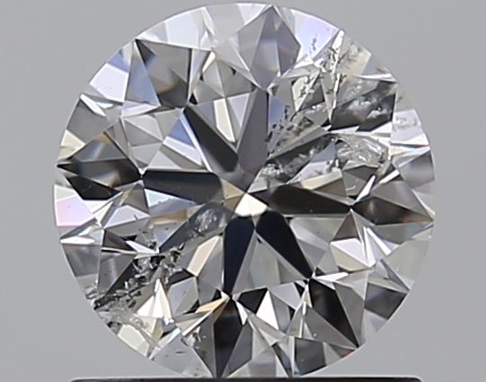 1 CaratE-SI2 EX Cut Round Diamond