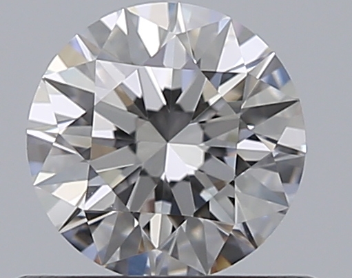0.5 CaratE-VS2 EX Cut Round Diamond