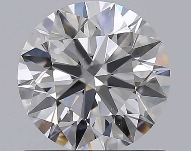 0.71 CaratD-VS2 EX Cut Round Diamond