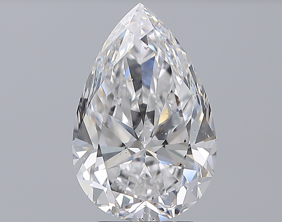3.71 CaratD-SI1 - Cut Pear Diamond