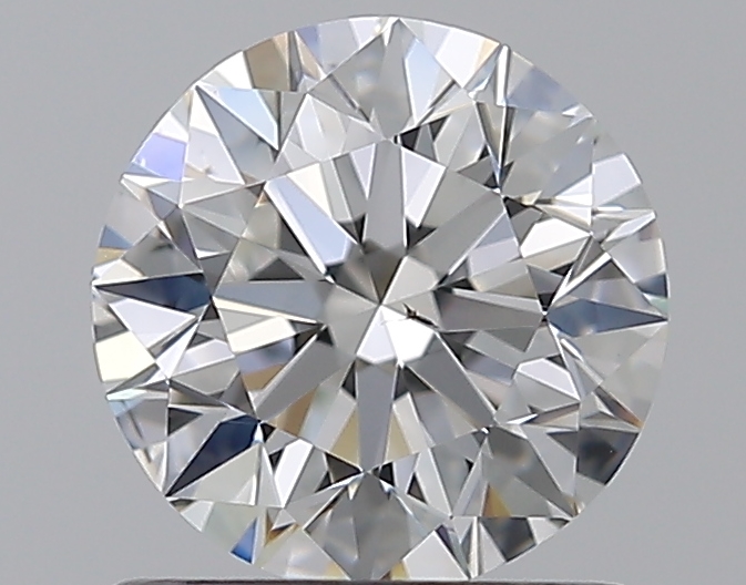 1 CaratF-SI1 EX Cut Round Diamond