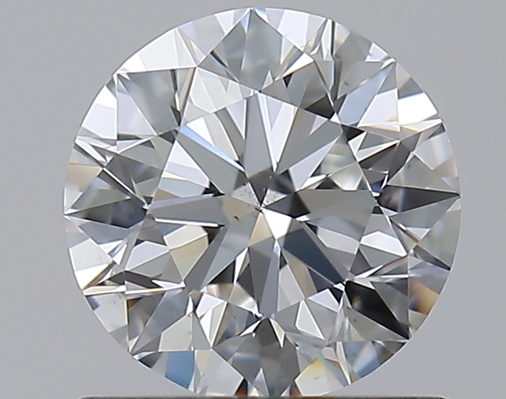 0.9 CaratE-VS2 EX Cut Round Diamond