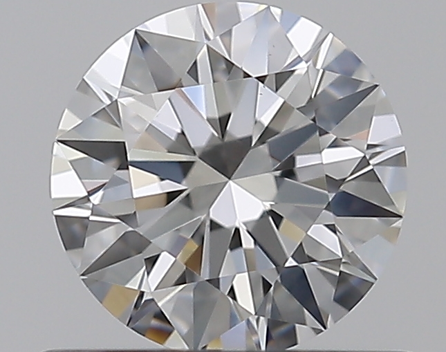 0.52 CaratF-VS1 EX Cut Round Diamond