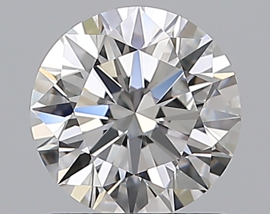 1 CaratF-VVS2 EX Cut Round Diamond