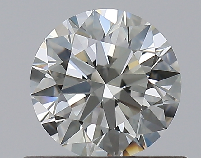 0.57 CaratK-VVS2 EX Cut Round Diamond