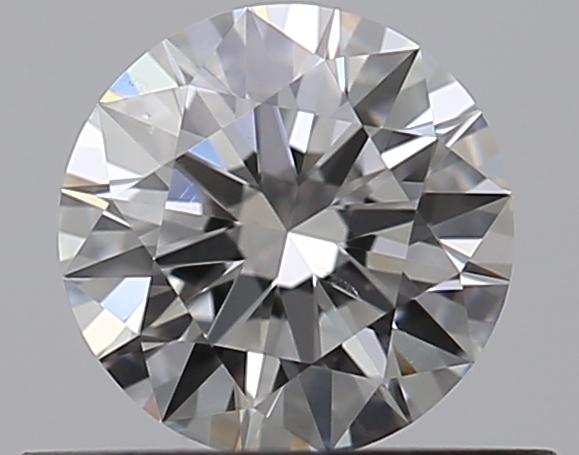 0.43 CaratF-SI1 EX Cut Round Diamond