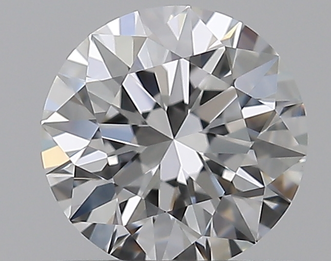 0.53 CaratF-VVS1 EX Cut Round Diamond