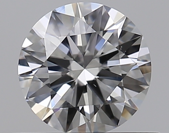 0.5 CaratE-VS2 EX Cut Round Diamond