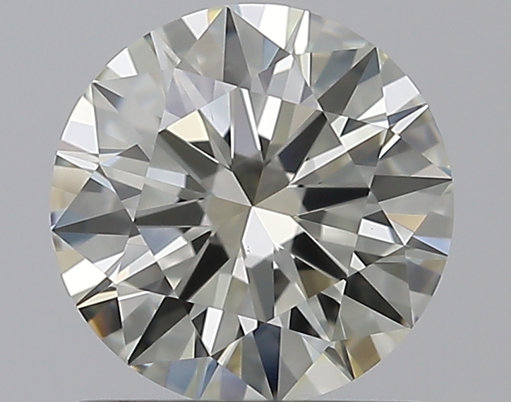 0.9 CaratL-VS1 EX Cut Round Diamond