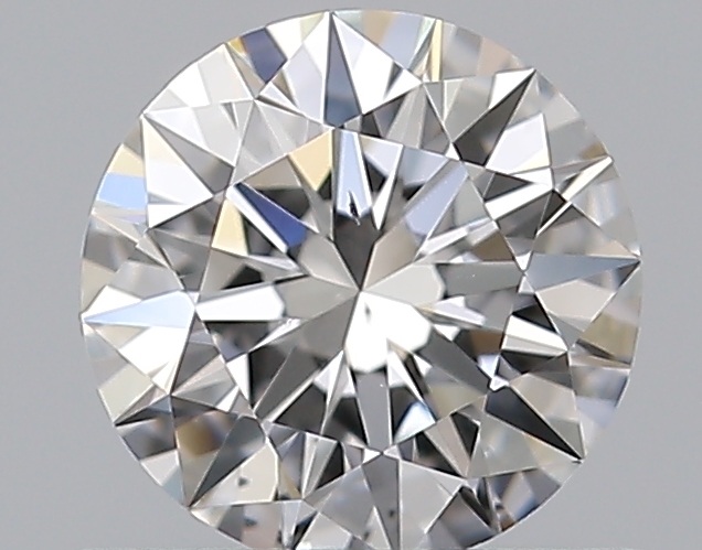 0.53 CaratE-SI1 EX Cut Round Diamond