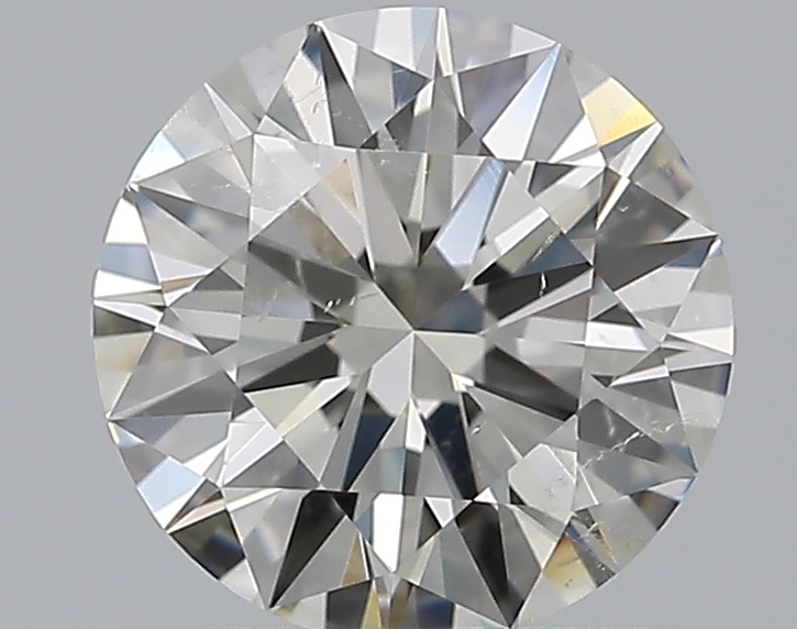 0.81 CaratK-SI2 EX Cut Round Diamond