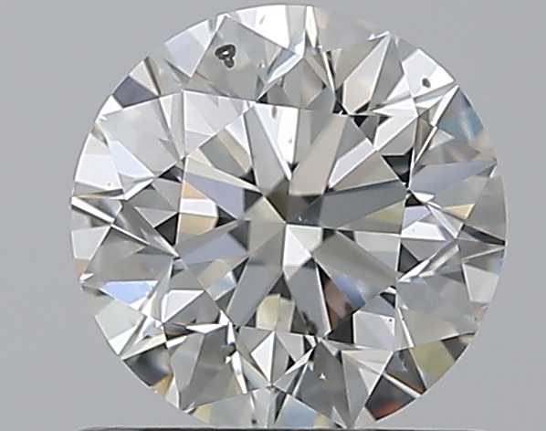0.8 CaratH-SI2 EX Cut Round Diamond