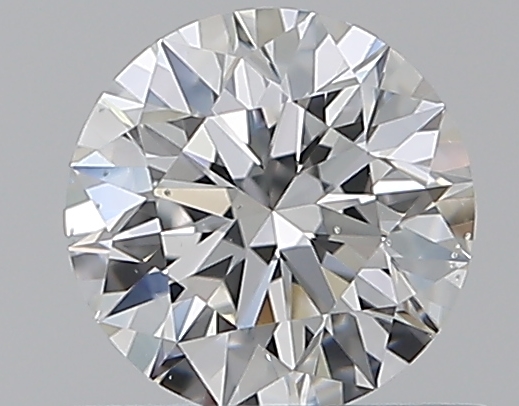 0.55 CaratF-SI1 EX Cut Round Diamond