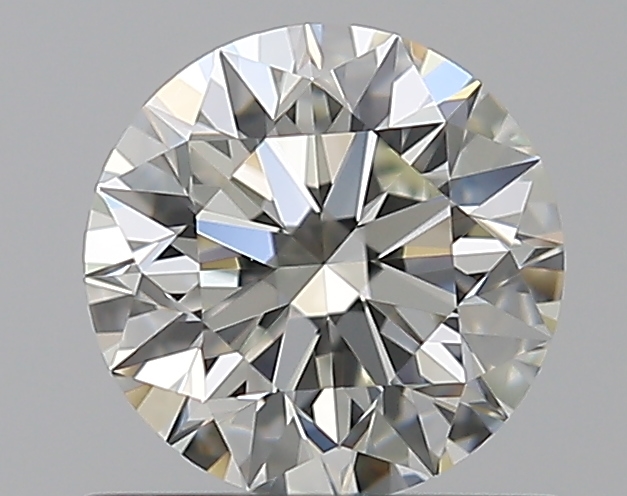 0.71 CaratJ-VVS2 EX Cut Round Diamond