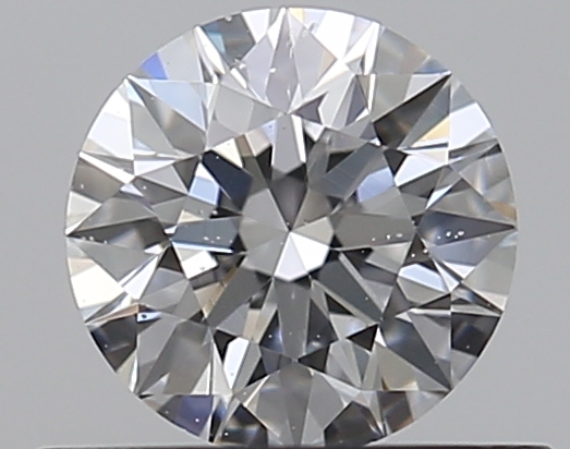0.5 CaratD-SI1 EX Cut Round Diamond