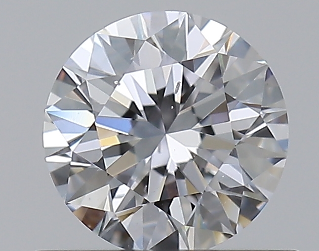 0.56 CaratD-SI1 EX Cut Round Diamond