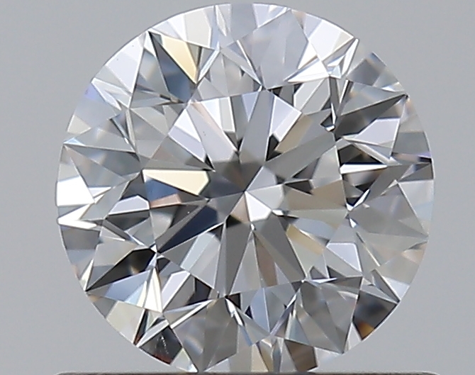 0.7 CaratD-VS2 EX Cut Round Diamond