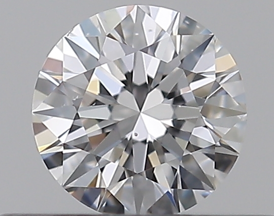 0.31 CaratD-SI1 EX Cut Round Diamond
