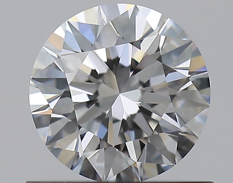 0.66 CaratF-VVS1 EX Cut Round Diamond