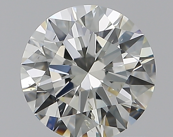 0.7 CaratK-SI2 EX Cut Round Diamond