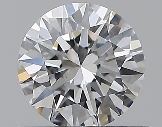 0.5 CaratE-VS2 EX Cut Round Diamond