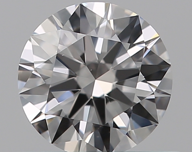 0.5 CaratD-VS2 EX Cut Round Diamond