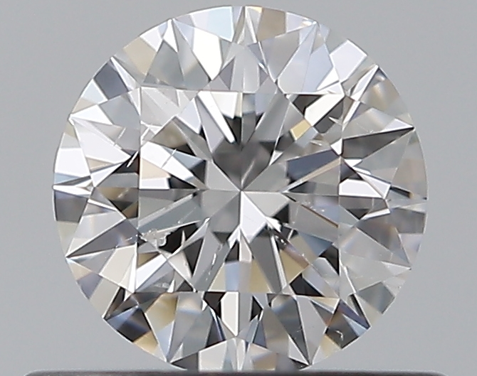 0.5 CaratE-SI2 EX Cut Round Diamond