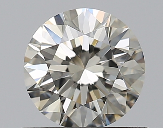 0.5 CaratK-VVS2 EX Cut Round Diamond