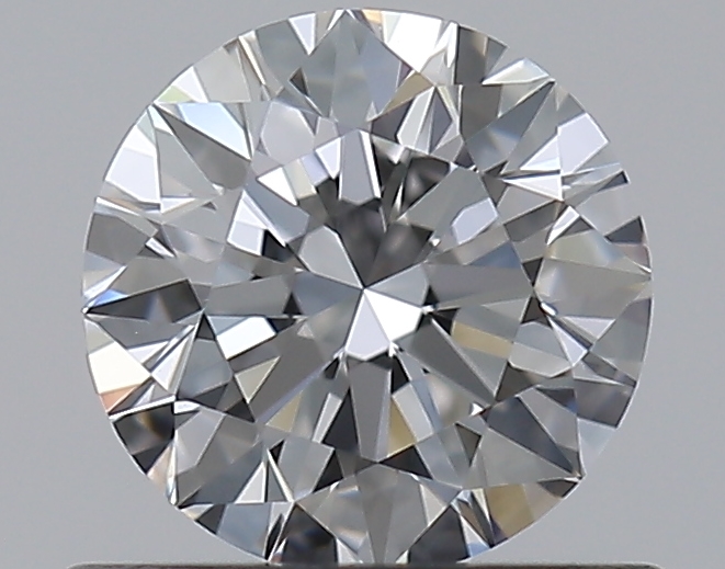 0.64 CaratE-VVS1 EX Cut Round Diamond