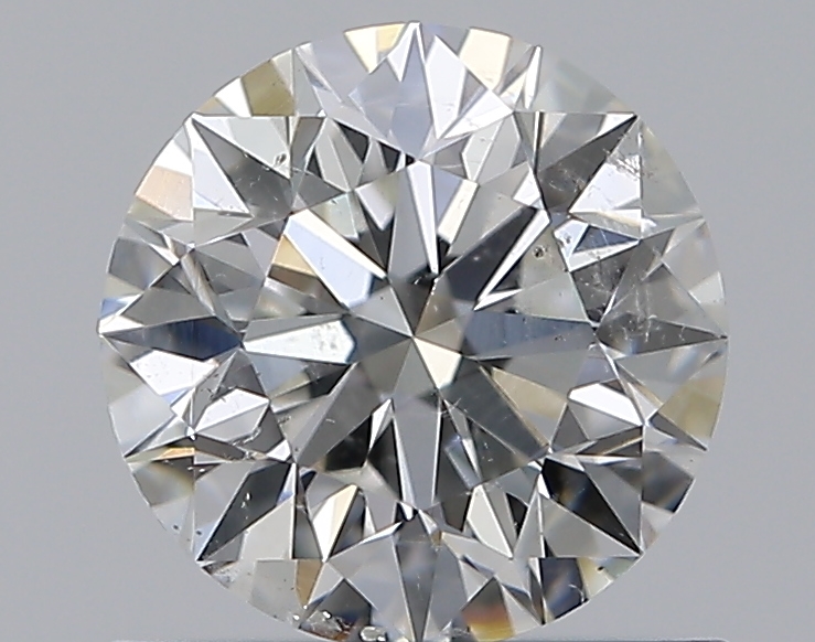 0.8 CaratH-SI2 EX Cut Round Diamond