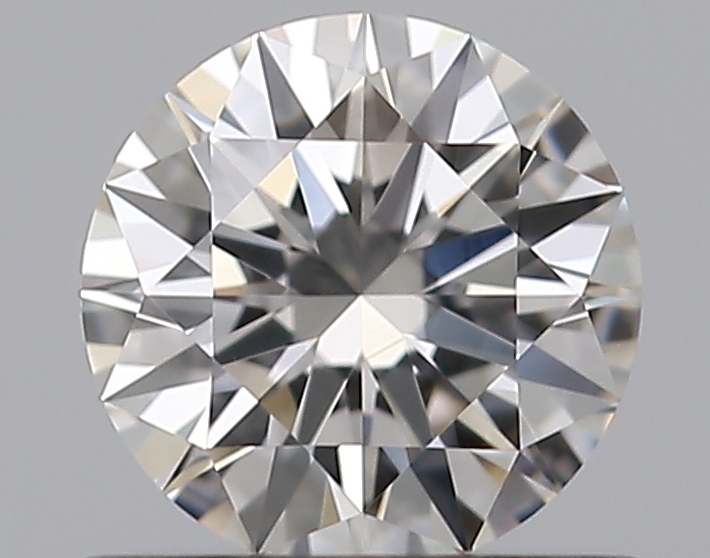 0.58 CaratF-VS1 EX Cut Round Diamond