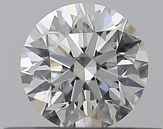 0.32 CaratF-SI1 EX Cut Round Diamond