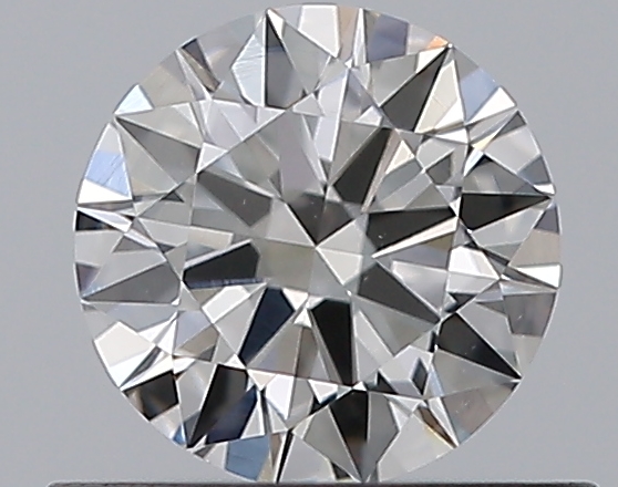 0.5 CaratF-VS1 EX Cut Round Diamond
