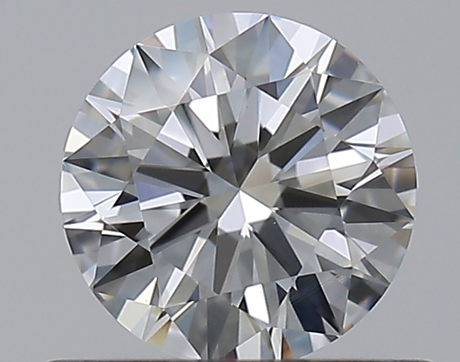 0.55 CaratF-VS1 EX Cut Round Diamond