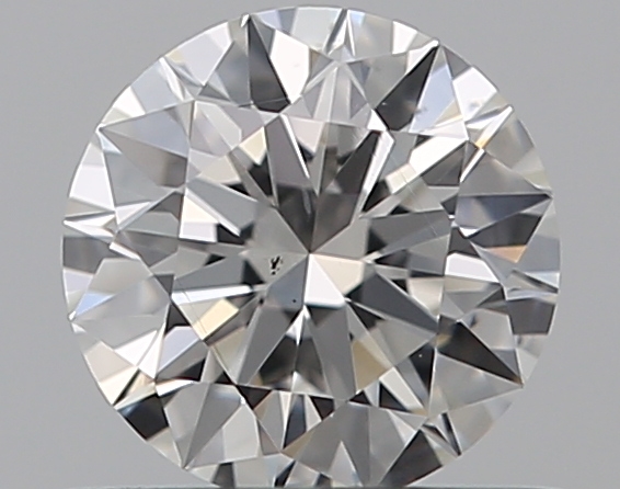 0.5 CaratF-VS2 EX Cut Round Diamond