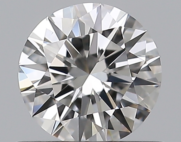 0.5 CaratE-VS2 EX Cut Round Diamond