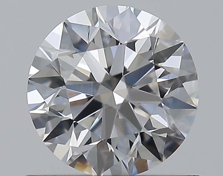 0.71 CaratG-VS2 EX Cut Round Diamond