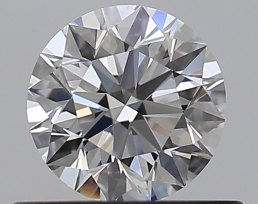 0.5 CaratE-VVS1 EX Cut Round Diamond