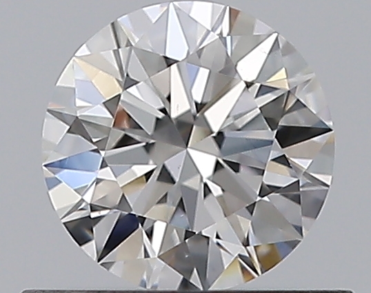 0.5 CaratE-VS2 EX Cut Round Diamond