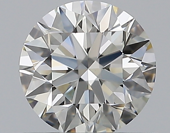 0.52 CaratJ-VS1 EX Cut Round Diamond