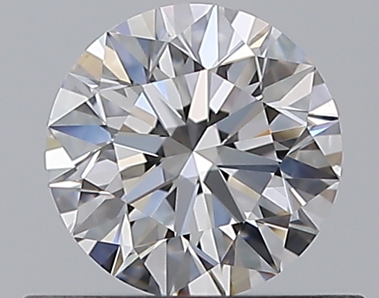 0.5 CaratD-VS1 EX Cut Round Diamond