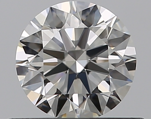 0.5 CaratH-VVS1 EX Cut Round Diamond