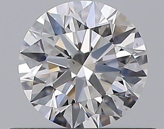 0.5 CaratD-VS1 EX Cut Round Diamond