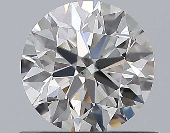 0.66 CaratG-VS2 EX Cut Round Diamond