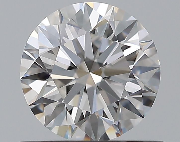 0.65 CaratE-VS1 EX Cut Round Diamond