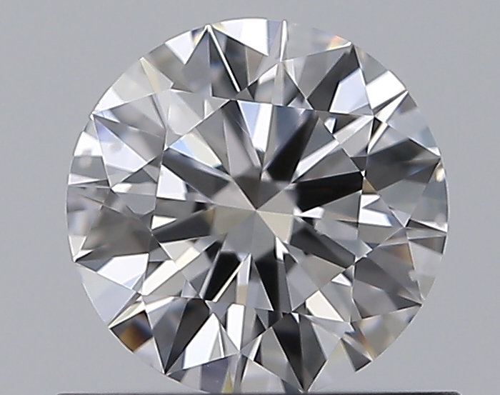 0.61 CaratE-SI1 EX Cut Round Diamond