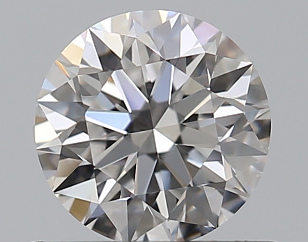0.5 CaratD-VS2 EX Cut Round Diamond